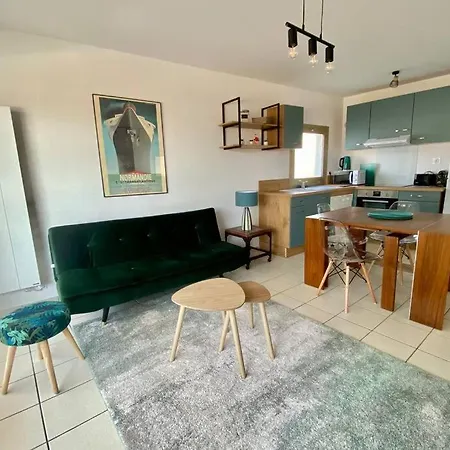 Cosy Appt 4* Face à Pontaillac - Parking&wifi Appartement *